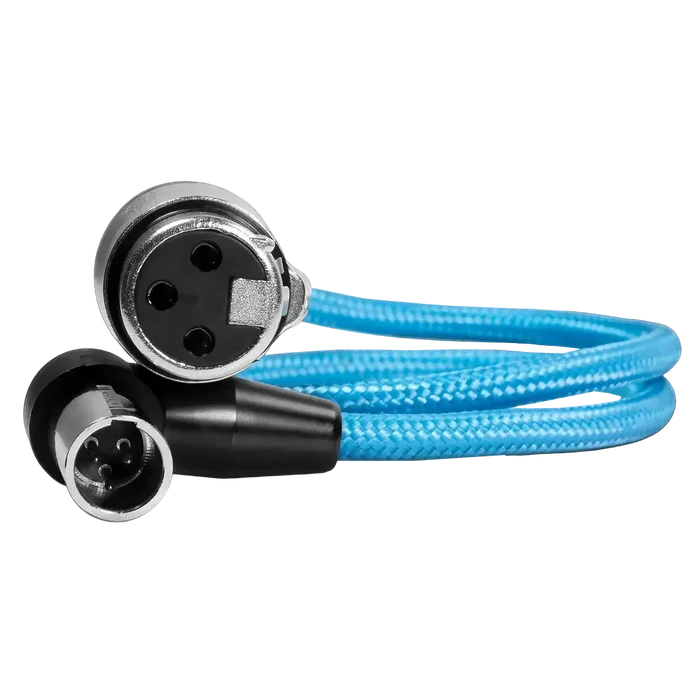 17" Right Angle Mini XLR to XLR for BMPCC 6K Pro/C70 Camera