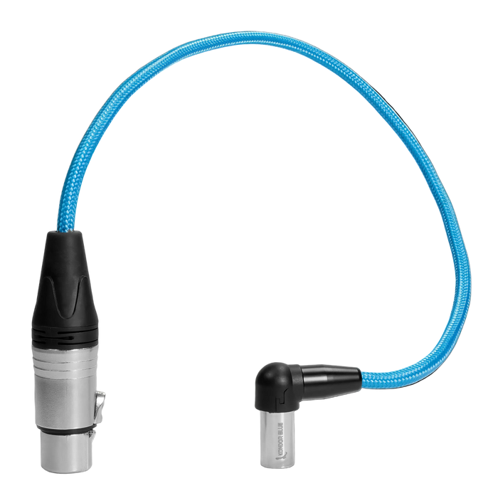 17" Right Angle Mini XLR to XLR for BMPCC 6K Pro/C70 Camera