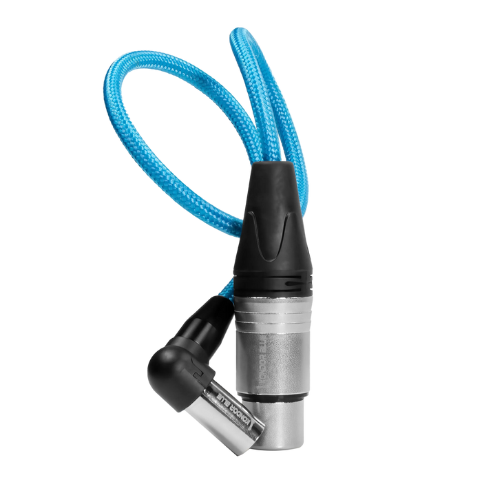 17" Right Angle Mini XLR to XLR for BMPCC 6K Pro/C70 Camera