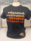 BHM Educate.Motivated.Elevated Lions T-Shirt '25