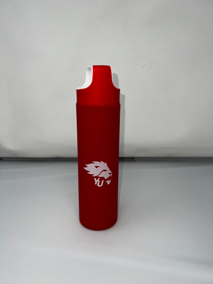 Lions Glass Water Bottle