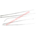 Aluminium Moulding Kit (5 piece) - Fiat 600 - Chrome - Aluminium & Exterior Trim Parts
