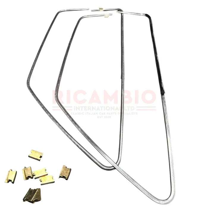 Aluminium Window Surround Trim Kit - Fiat 850 - Front Lamps and Associated Items