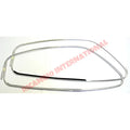 Aluminium Window Surround Trim Kit (with Quarter Light) - Fiat 600 - Chrome - Aluminium & Exterior Trim Parts
