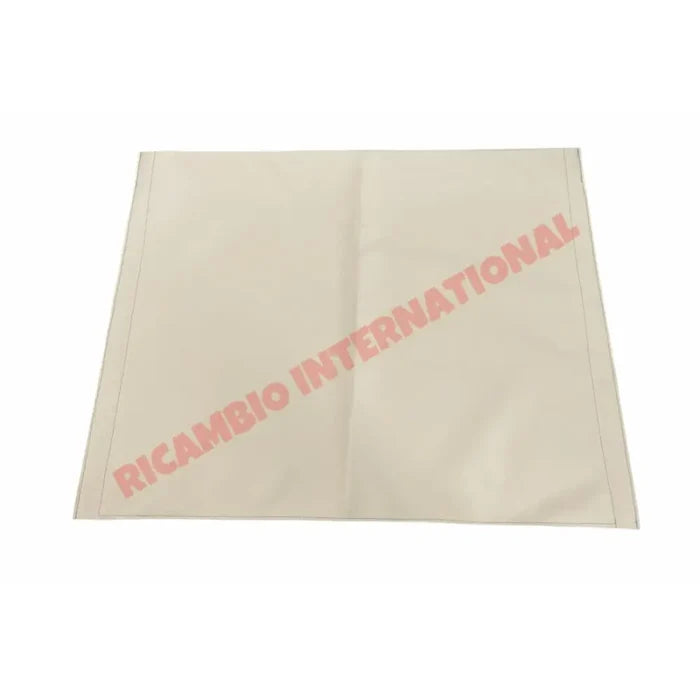 Beige MOHAIR SHORT Sunroof Cover - Classic Fiat 500 126 - Sunroof