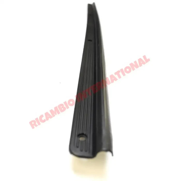 Black Plastic Inner Foot/Kick Plate Trim & Screws - Classic Fiat Panda - Accessories & Interior Parts
