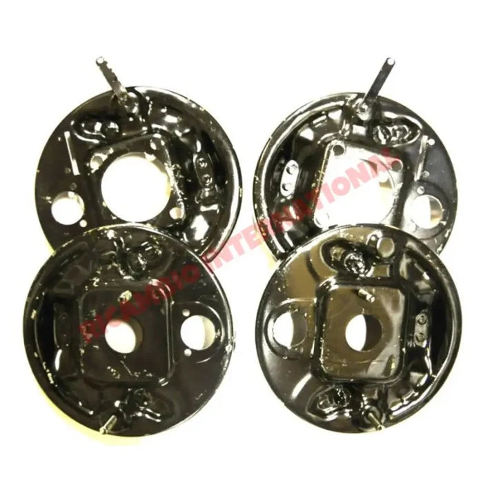 Brake Back Plate Kit (4 piece) - Fiat 126 - Brakes & Associated Items