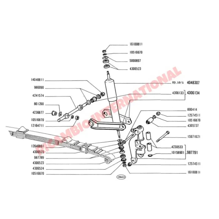 BRAND NEW Stub Axles/Steering Knuckles & Nuts - Classic Fiat 500 & 126 Early - Steering