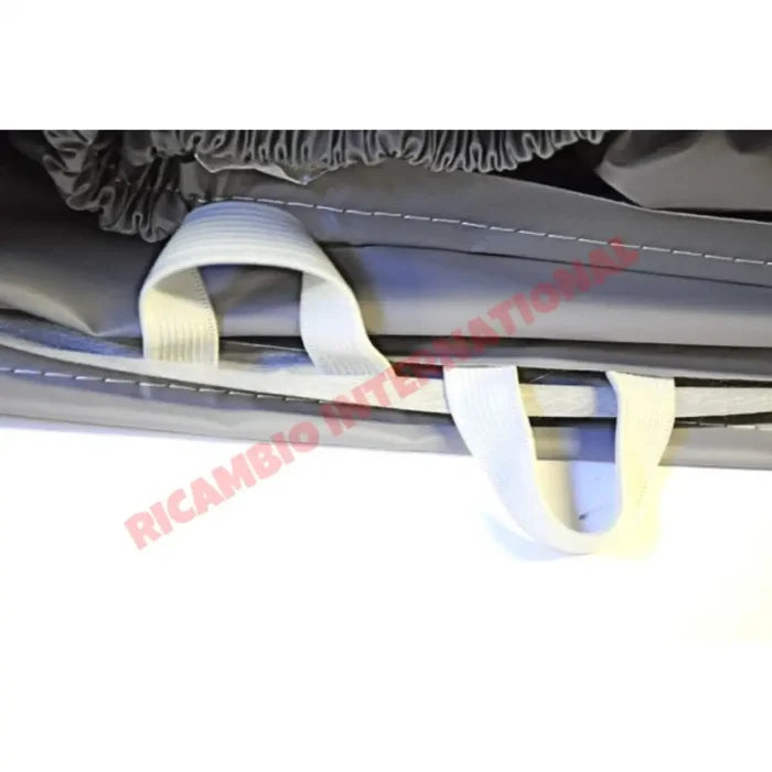 Breathable Waterproof Car Cover in Grey - Fiat X19 - Front Lamps and Associated Items