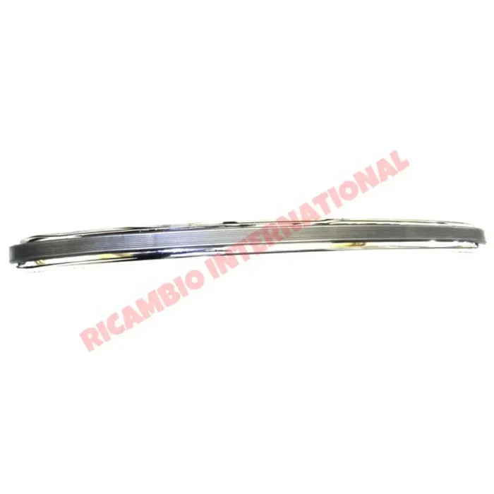Chrome Bumper Kit (W/Rubber strip) - Classic Fiat 500 - Bumpers and Knudge Bars