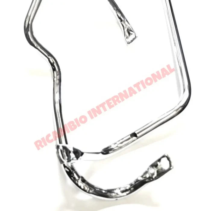 Chrome Bumper/Knudge Bar Overiders Kit (3 piece) & Fitting Kit - Classic Fiat 500 - Classic Fiat 500 Parts & Spares