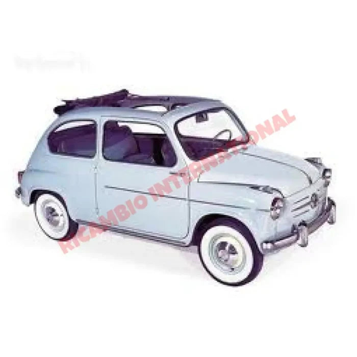 Chrome Front Bumper - Fiat 600 - Chrome - Aluminium & Exterior Trim Parts