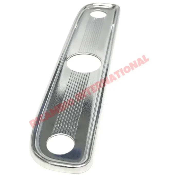 Chrome Metal Dashboard Switch Bezel - Classic Fiat 500 600 - Classic Fiat 500 Parts & Spares