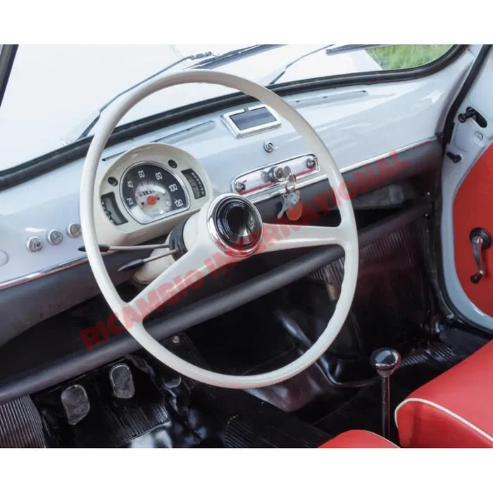 Chrome Metal Dashboard Switch Bezel - Classic Fiat 500 600 - Classic Fiat 500 Parts & Spares