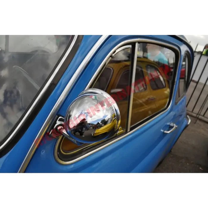 Chrome Roof Gutter Trim Kit - Fiat 600 - Chrome - Aluminium & Exterior Trim Parts