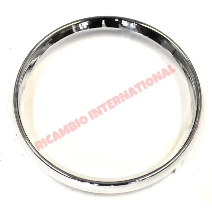 Chrome Speedo Bezel - Classic Fiat 500 N/D - Classic Fiat 500 Parts & Spares