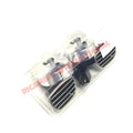 Chrome Twin Horn Kit - Classic Fiat Lancia Alfa Romeo Autobianchi - Car Care Products