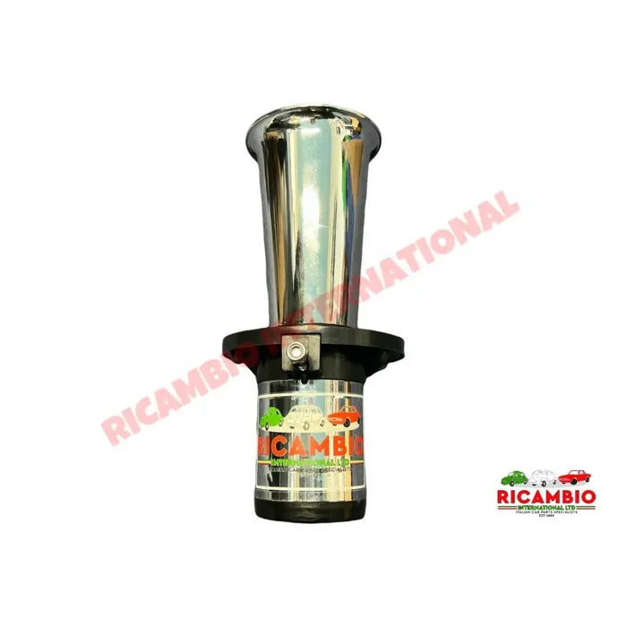 Classic Car Chrome Klaxon Horn - Classic Fiat 500 600 850 900 - Fiat 600 Ignition & Electrical Items