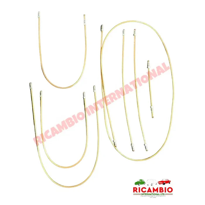 Complete Copper Brake Pipe Kit - Classic Fiat 500 - Brakes & Associated Items