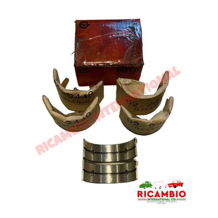 Crankshaft Main Bearing Set (0.25) - Fiat 124,125,128,238,241 - Engine Parts