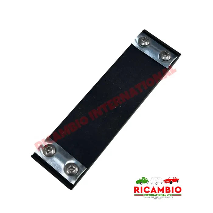 Door Check Strap Metal Support Plate Kit - Classic Fiat 500 600 850T,900T/E plus others - Interior Parts
