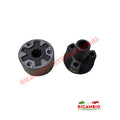 Drive Shaft Flange & Aluminium Coupling Kit (3 Bolt Fitting) - Classic Fiat 500 Nuova S1(1957) - Rear Axle