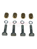 Exhaust Manifold Flat Edged Bolts/Washers Kit - Classic Fiat 500 126 - Exhaust & Related Parts