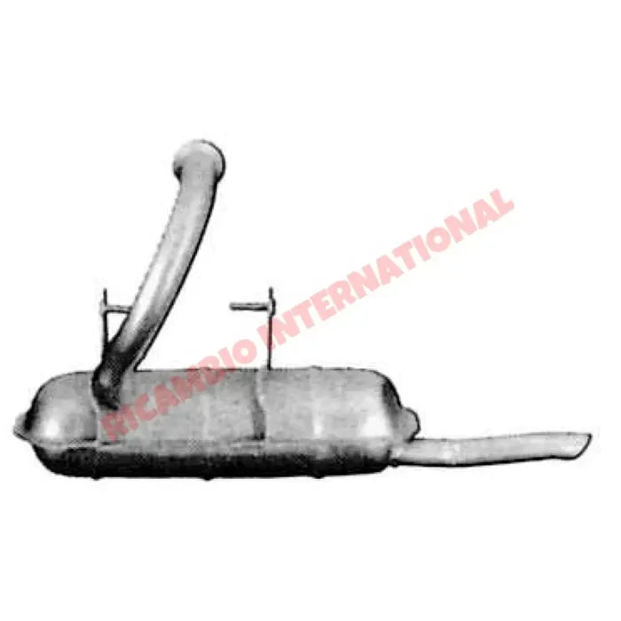 Exhaust Silencer - Fiat 133 - Exhaust
