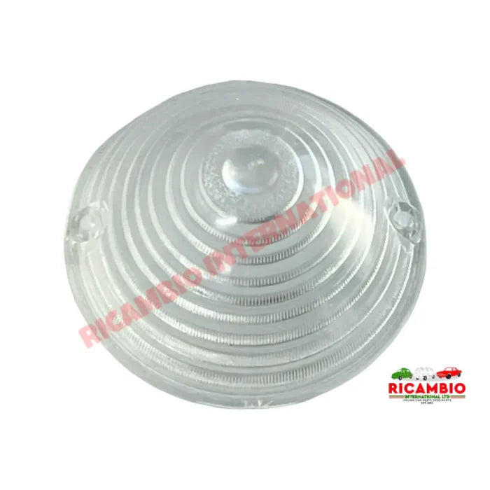 Front Indicator Lens White/Clear - Classic Fiat 500,600 & 1100 - Lights - Lamps & Lenses