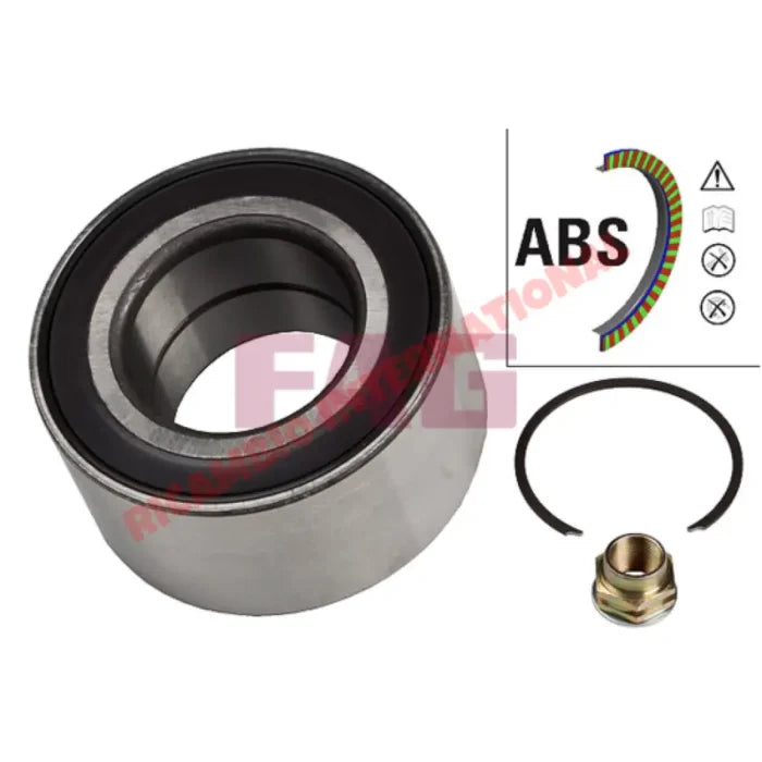 Front Wheel Bearing Kit (ABS) - New Fiat 500,Seicento New Panda - Steering - Shaft & Suspension