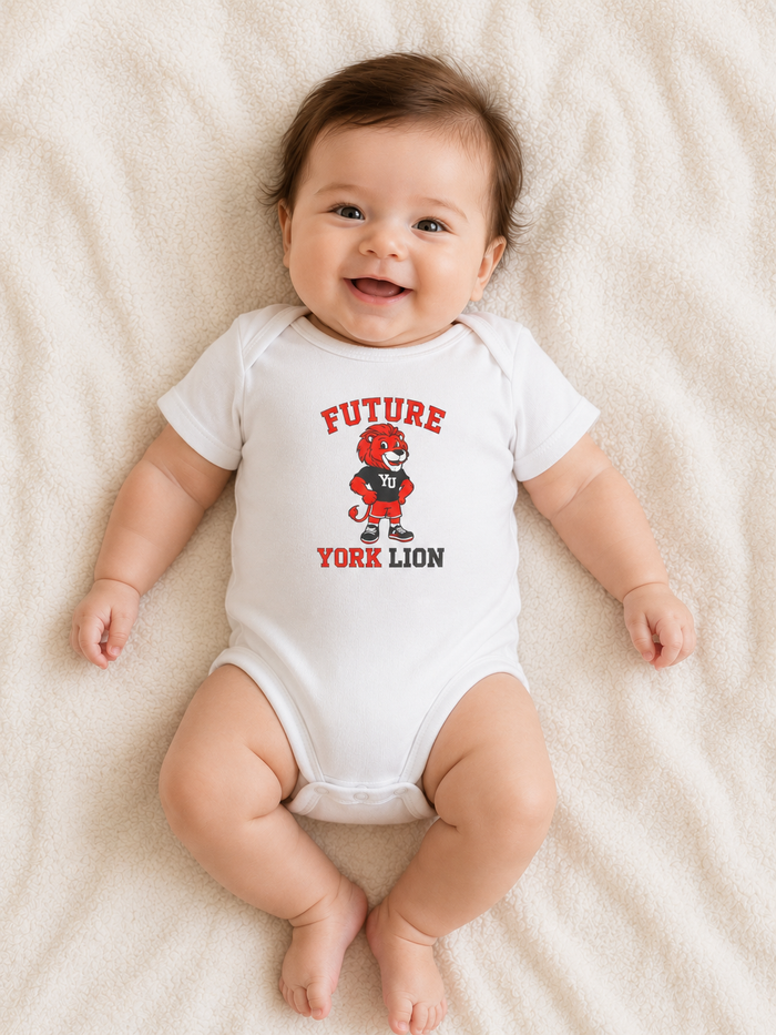 Future York Lion Baby Onesie