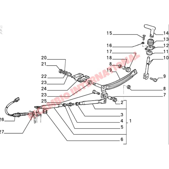 Gear Linkage Bush Kit - Fiat 127 Autobianchi A112 - Bushes and Mounts