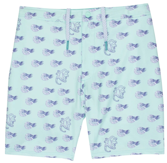 Gen Teal Performance Swim Trunks