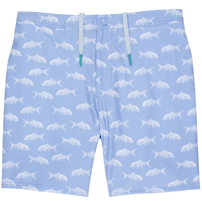 Gen Teal Performance Swim Trunks