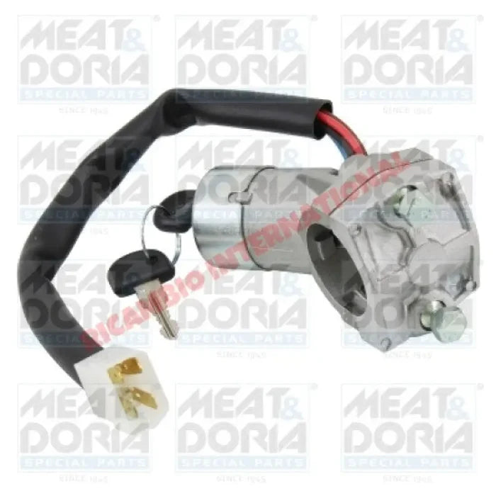 Ignition Switch & Keys (4 PIN PLUG) - Fiat 126 Classic Panda 127 128 131 132 X19,Argenta Ducato 900 T/E - Switches &