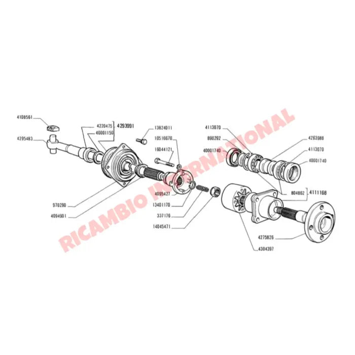 Inner Drive Shaft Boot - Classic Fiat 500 & 126 - Special Offers & Discounts
