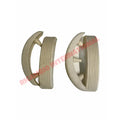 Kit of White Rubber Bump Stop for Overiders - Autobianchi Bianchina Cabrio & Special - Bianchina
