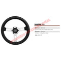 Luisi ’Sharav 315’ Black Leather Steering Wheel - Fiat Lancia Alfa Romeo - Steering