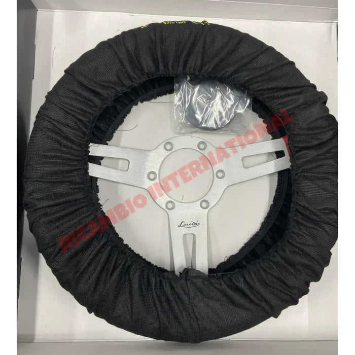 Luisi ’Sharav 315’ Red Leather Steering Wheel - Fiat Lancia Alfa Romeo - Steering
