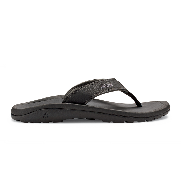 black flip flop