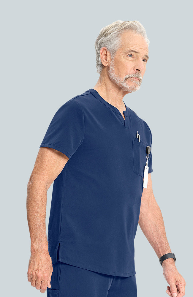 Men's Scrub Set: Cirrus Split Neck Top & Drift Jogger Pant