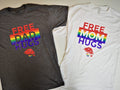 M+O Gold Soft Touch T-Shirt - Free Mom Hugs