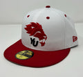New Era 59FIFTY - White & Red Lions Cap