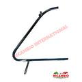 N/S Left Hand Chrome Quarter Light Frame (BEST AVAILABLE) - Classic Fiat 500 D,F,L,R - Glass & Associated Parts