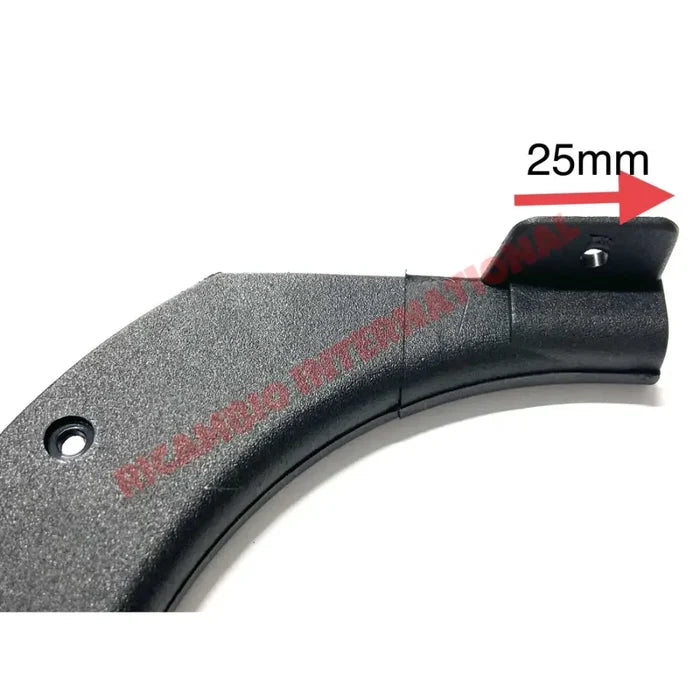 N/S Left Hand Front Carpet Trim & Screws (25mm fitting) - Classic Fiat Panda - Accessories & Interior Parts