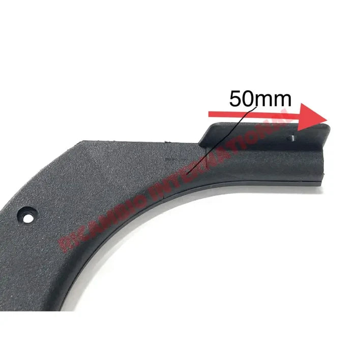 N/S Left Hand Front Carpet Trim & Screws (50mm fitting) - Classic Fiat Panda - Accessories & Interior Parts