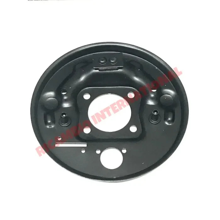 N/S Left Hand Rear Brake Back Plate - Fiat 126 - Brakes