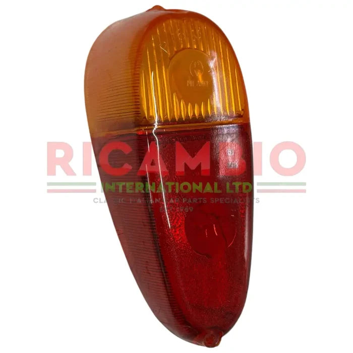 N/S Left Hand Rear Lamp Lens Cover - Classic Fiat 500 Nuova - Lights - Lamps and Lenses