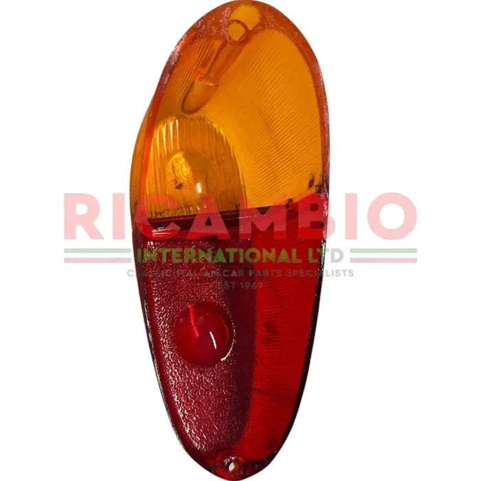 N/S Left Hand Rear Lamp Lens Cover - Classic Fiat 500 Nuova - Lights - Lamps and Lenses