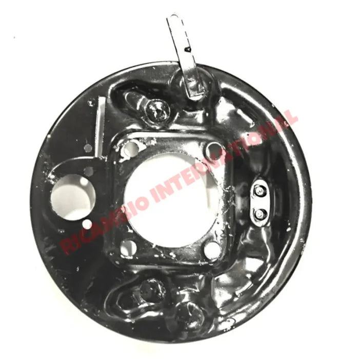 O/S Right Hand Rear Brake Back Plate - Classic Fiat 500 126 - Brakes